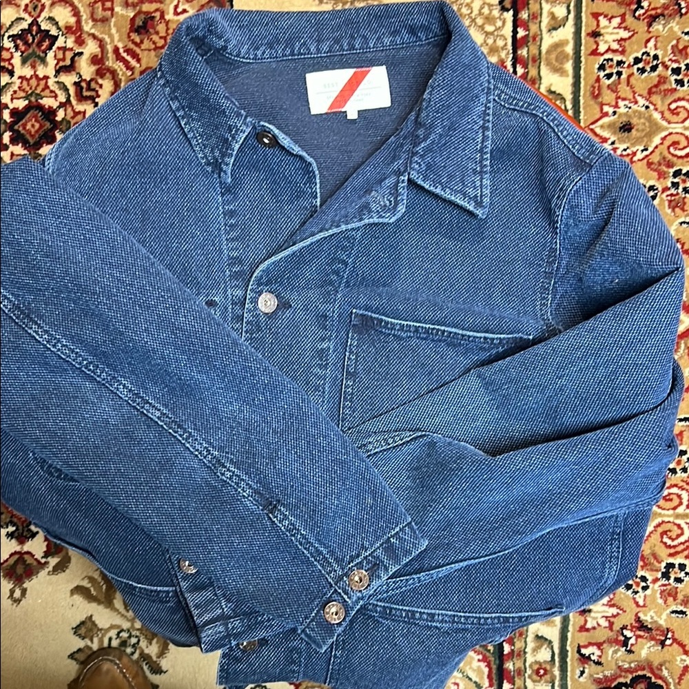 Best Made Co. Blue Sashiko Chore Coat